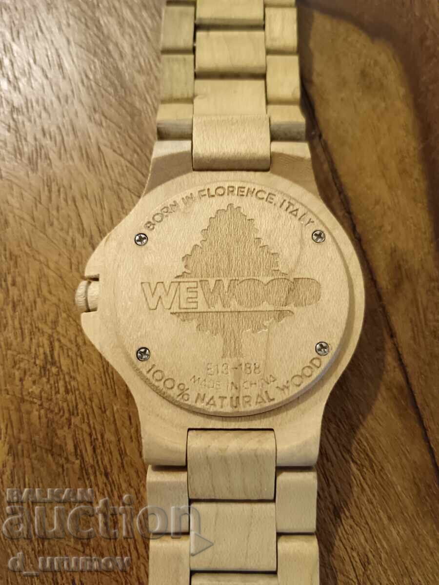 Παράδοση Αντίκα ξύλινο ρολόι WE WOOD E13-188
