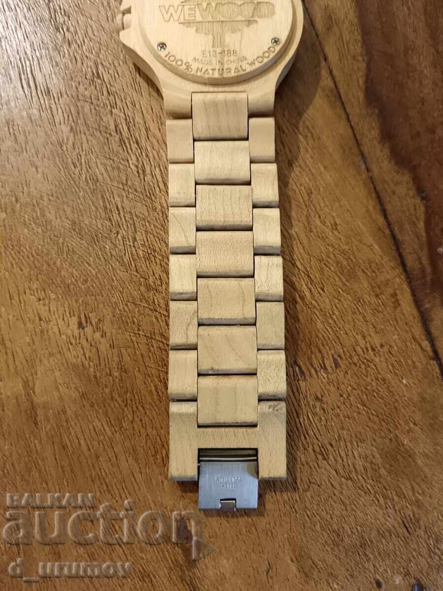 Αντίκα ξύλινο ρολόι WE WOOD E13-188 - 7