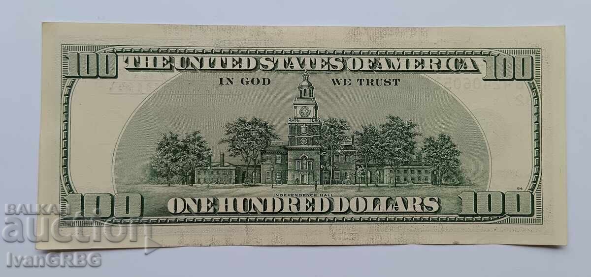 $100 US Dollars Large Head OLD SERIES $100 2006 A - 5 $100 US Dollars Large Head OLD SERIES $100 2006 A - 5