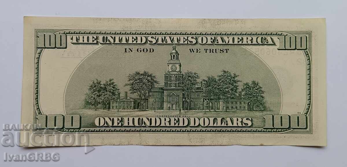 $100 US Dollars Large Head OLD SERIES $100 2006 A - 6 $100 US Dollars Large Head OLD SERIES $100 2006 A - 6