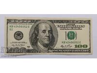 100 dolari SUA Cap mare SERIA VECHE 100 dolari 2006 A