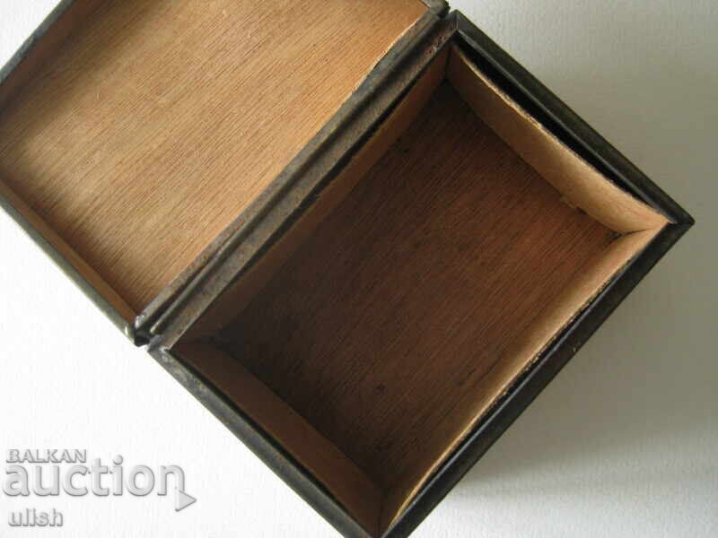 Стара антична тенекиена кутия птица арт щампа - 6