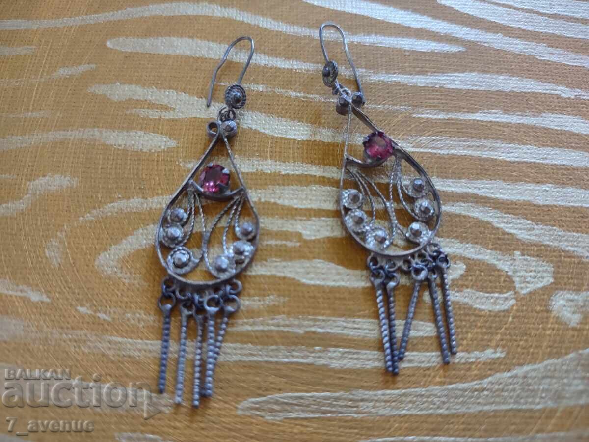 Cercei, argint, lungi cu pietre naturale 20.04.25 Cercei, argint, lungi cu pietre naturale 20.04.25