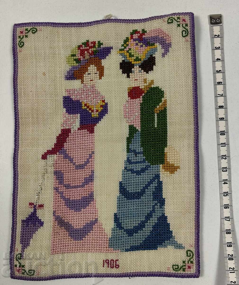 Auction 1906 EXCEPTIONAL RARITY HAND-STITCHED TAPESTRY PAINTING PRINCIPALITY Auction 1906 EXCEPTIONAL RARITY HAND-STITCHED TAPESTRY PAINTING PRINCIPALITY