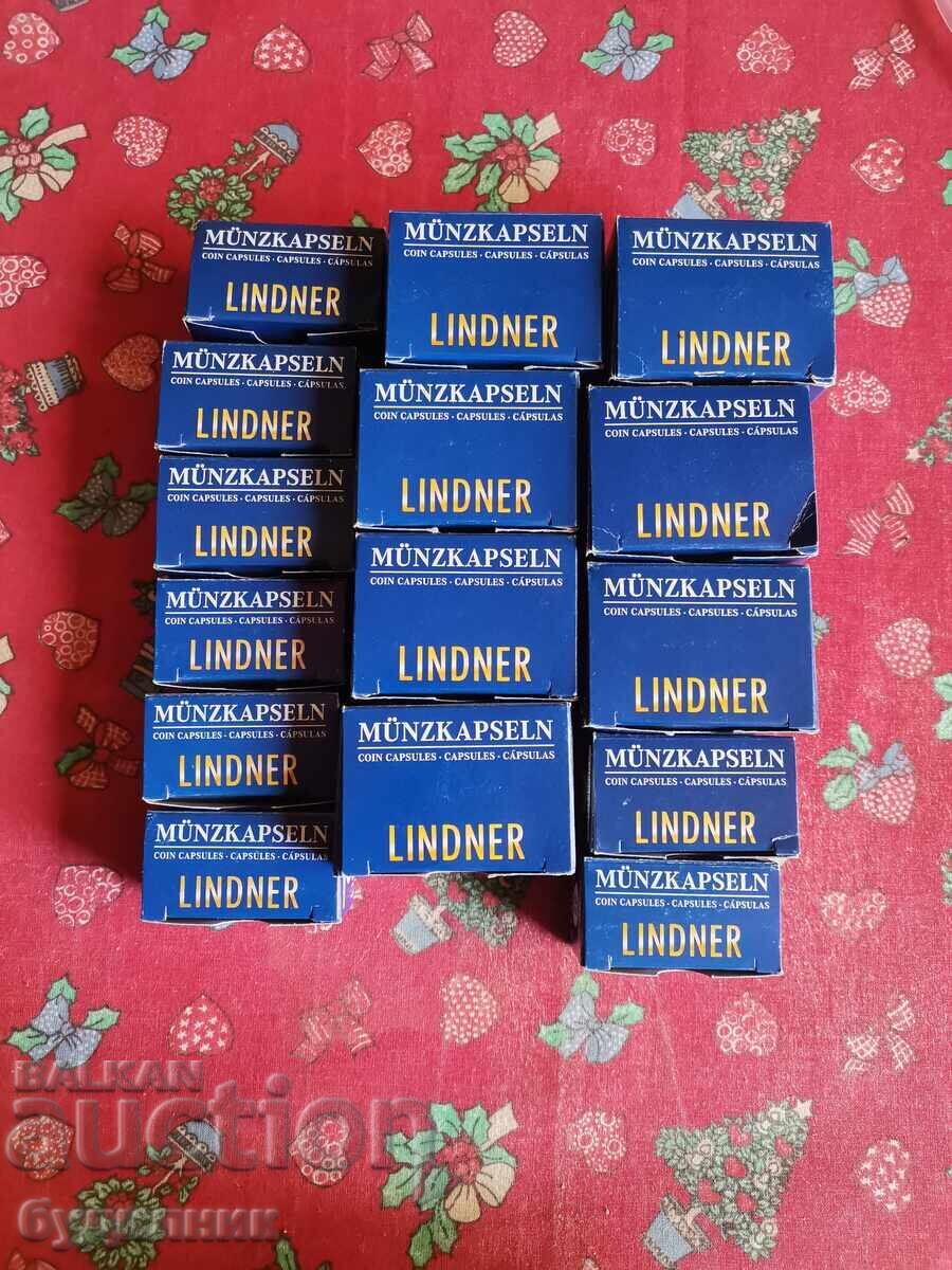 Аукцион 150 Броя Чисто нови капсули за монети различни размери. Пуск