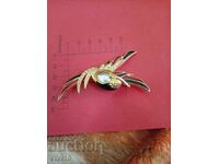 Αρχαία καρφίτσα σμάλτου, 10εκ