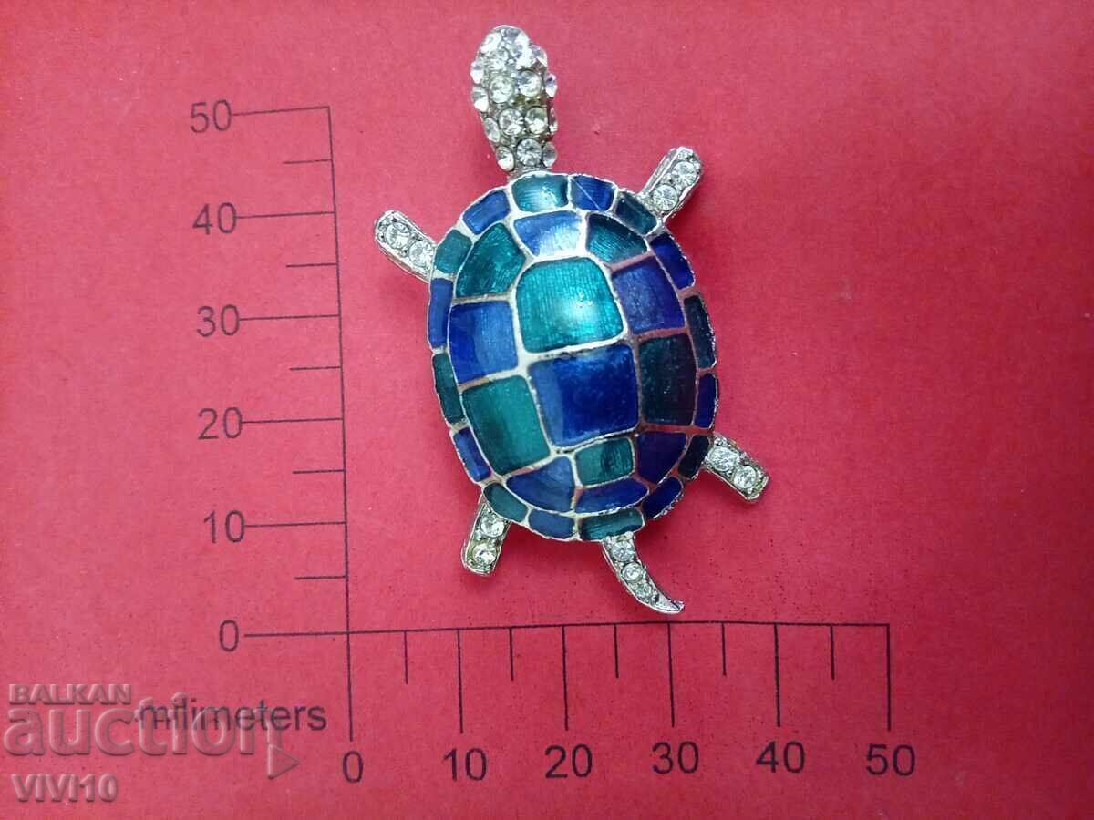 Antique Enamel Brooch Antique Enamel Brooch