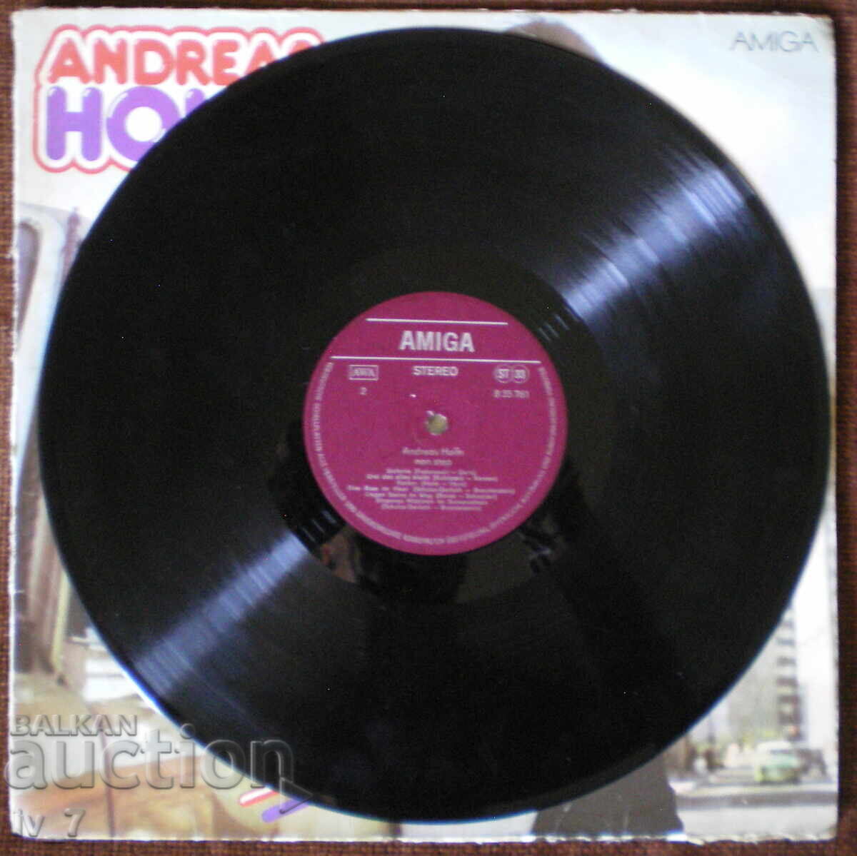 Livrarea DISC DE GRAMOFON - ANDREAS HOLM