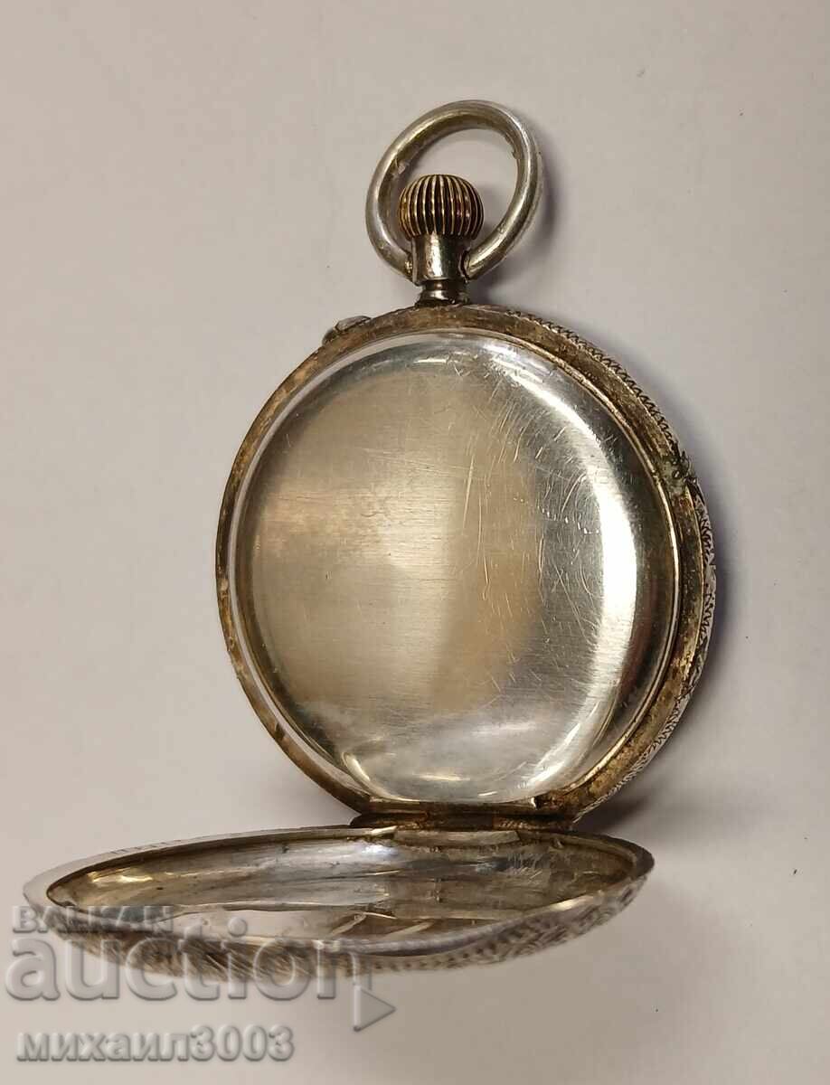 Доставка на СТАРИНЕН ДАМСКИ СРЕБЪРЕН ДЖОБЕН ЧАСОВНИК 19ти век Доставка на СТАРИНЕН ДАМСКИ СРЕБЪРЕН ДЖОБЕН ЧАСОВНИК 19ти век