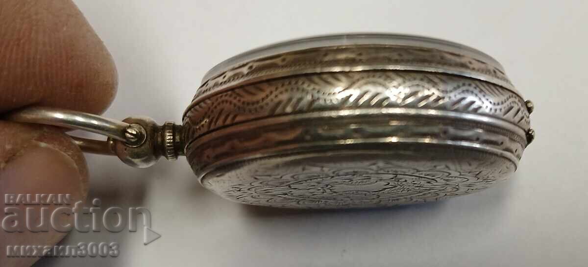 ΑΡΧΑΙΟ ΓΥΝΑΙΚΕΙΟ ΑΣΗΜΕΝΙΟ ΤΣΕΠΕΛΙ ΩΡΟΛΟΪ 19ος ΑΙΩΝΑΣ ΜΕ ΚΛΕΙΔΙ - 6 ΑΡΧΑΙΟ ΓΥΝΑΙΚΕΙΟ ΑΣΗΜΕΝΙΟ ΤΣΕΠΕΛΙ ΩΡΟΛΟΪ 19ος ΑΙΩΝΑΣ ΜΕ ΚΛΕΙΔΙ - 6