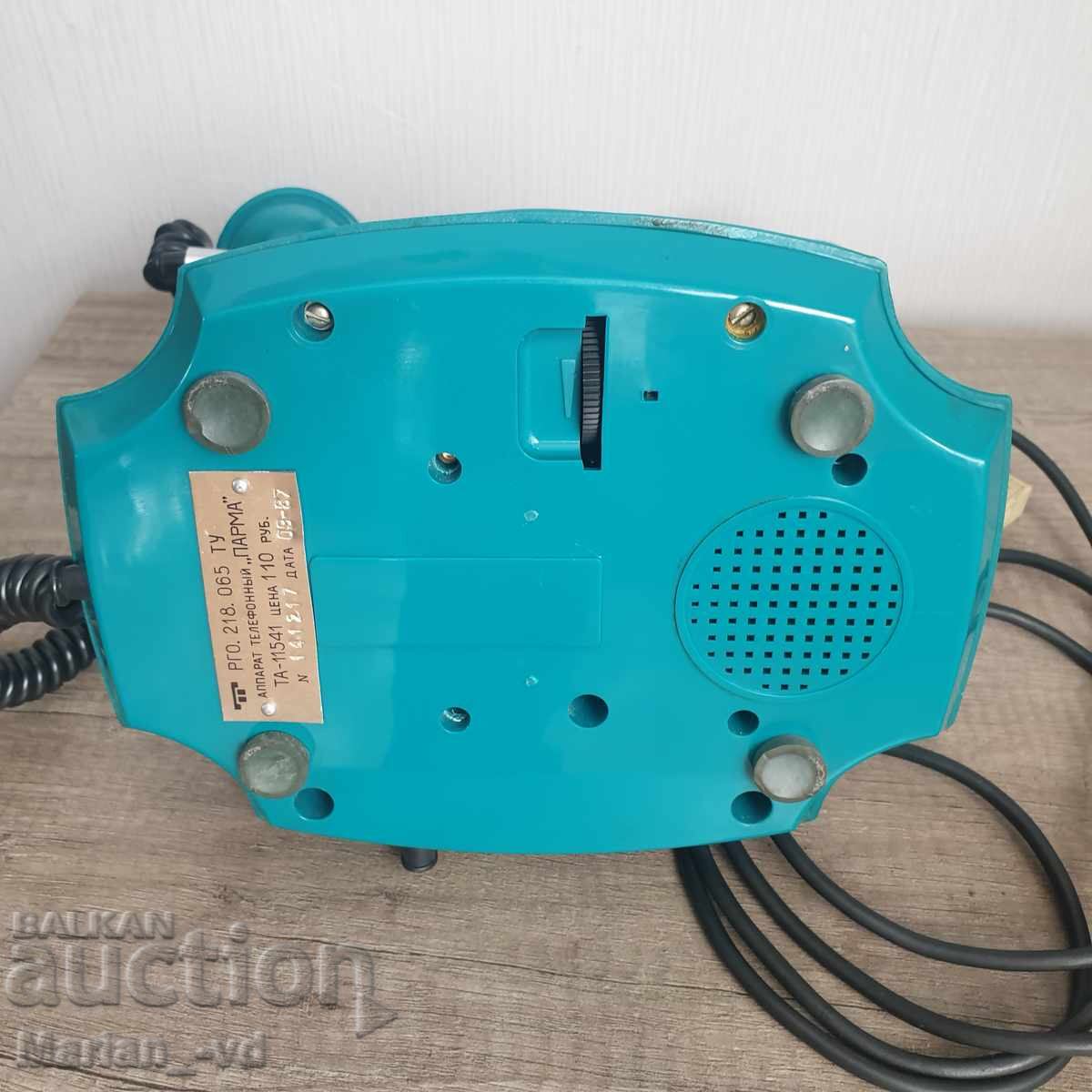 Rare vintage Soviet phone PARMA TA-11541 1980 - 5 Rare vintage Soviet phone PARMA TA-11541 1980 - 5