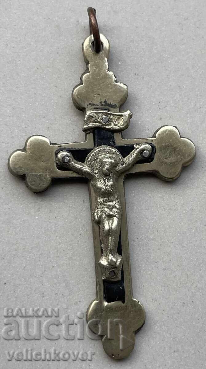 40802 Kingdom of Bulgaria antique Christian cross from the 30s-40s