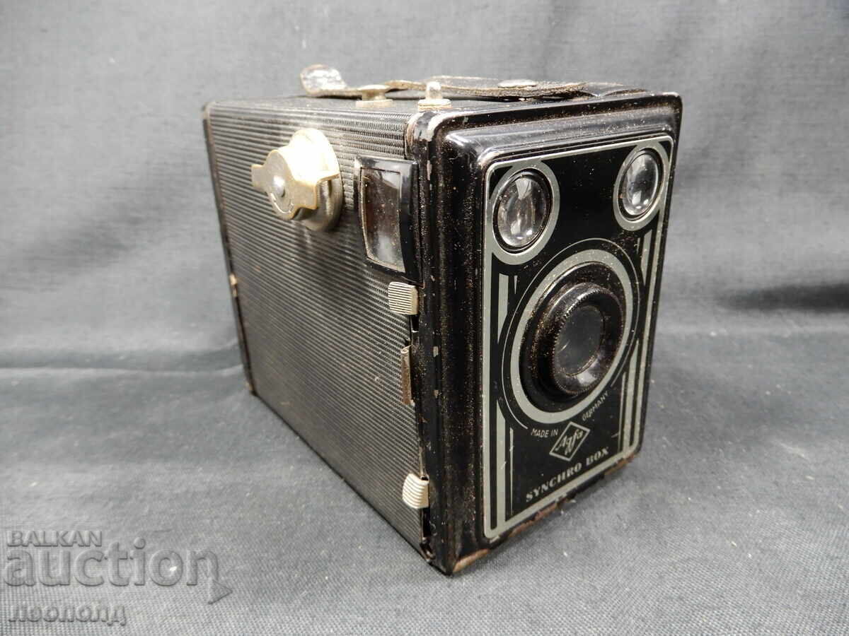 СТАР РЕТРО ФОТОАПАРАТ BOX CAMERA AGFA SYNCHRO GERMANY