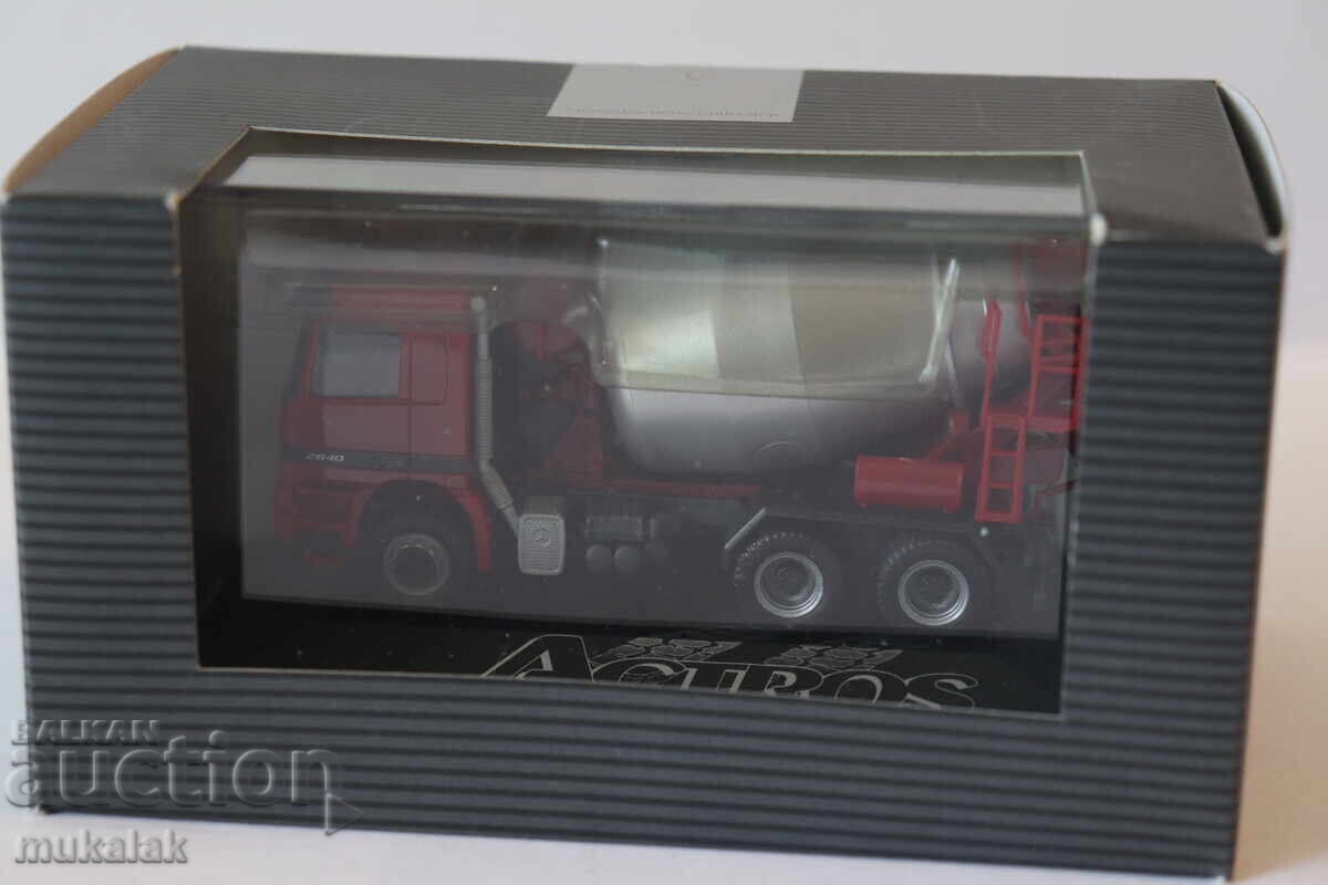 HERPA H0 1/87 MERCEDES BENZ  БЕТОНОВОЗ  КАМИОН   МОДЕЛ  ТИР с цена 50.00 лв. | € 25.56