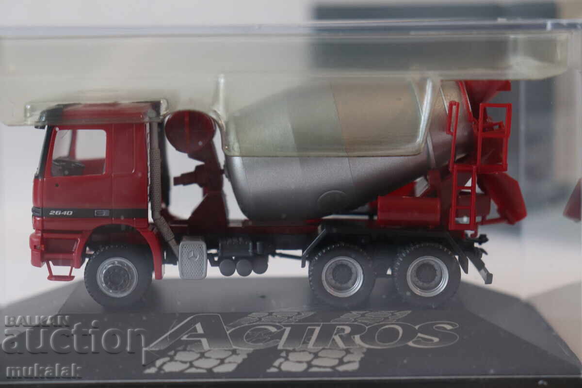HERPA H0 1/87 MERCEDES BENZ  БЕТОНОВОЗ  КАМИОН   МОДЕЛ  ТИР - 6