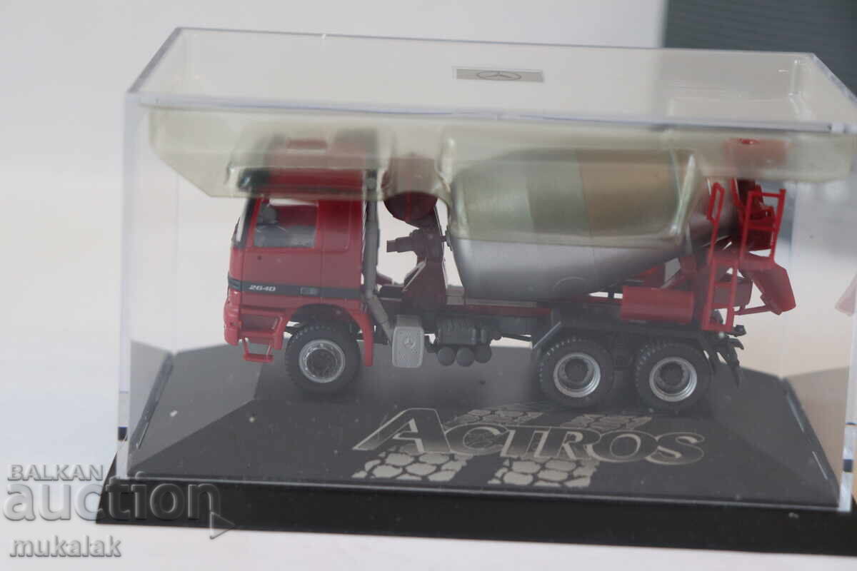 HERPA H0 1/87 MERCEDES BENZ  БЕТОНОВОЗ  КАМИОН   МОДЕЛ  ТИР