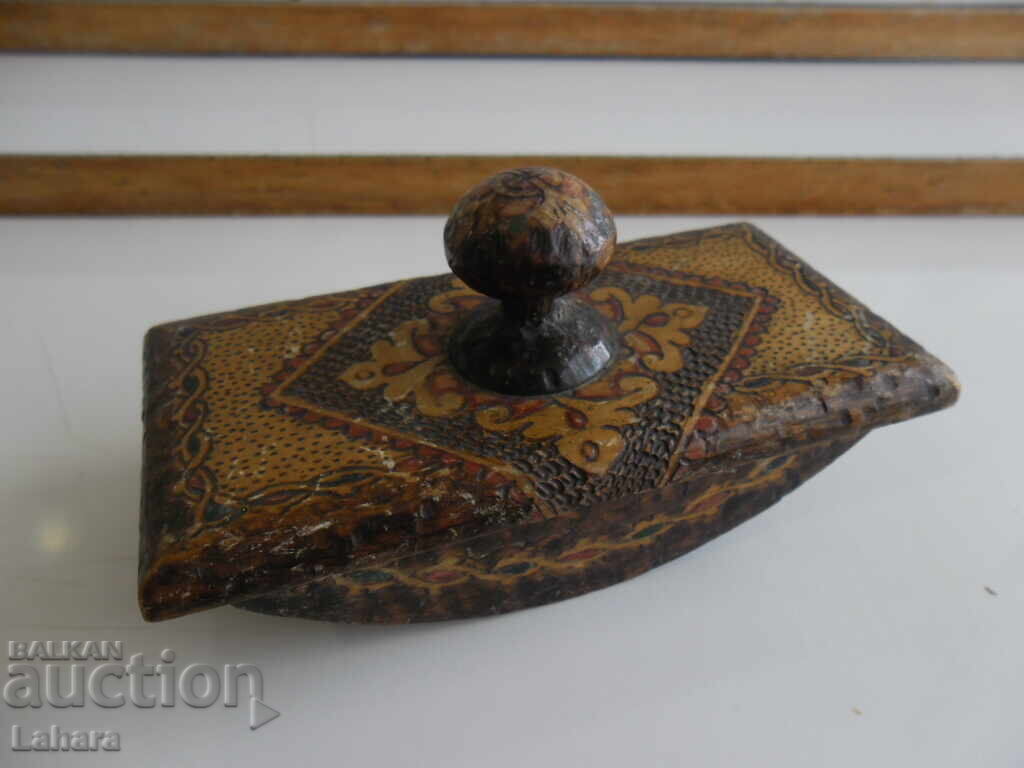 Beautiful wooden blotter - 6