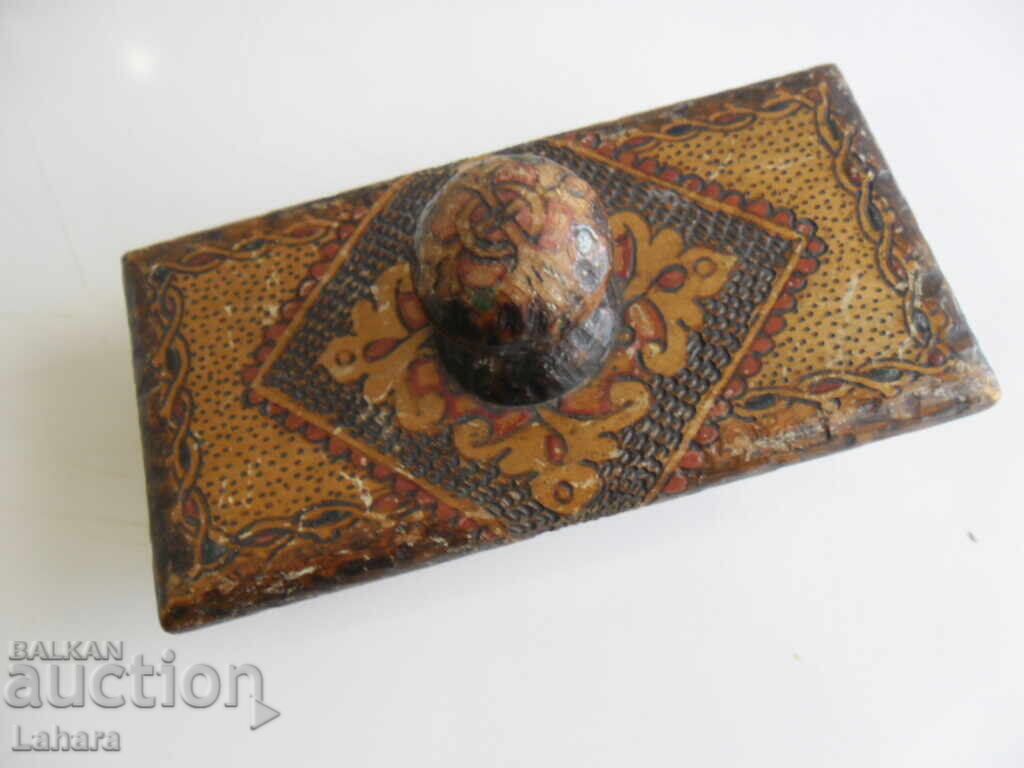 Beautiful wooden blotter - 7