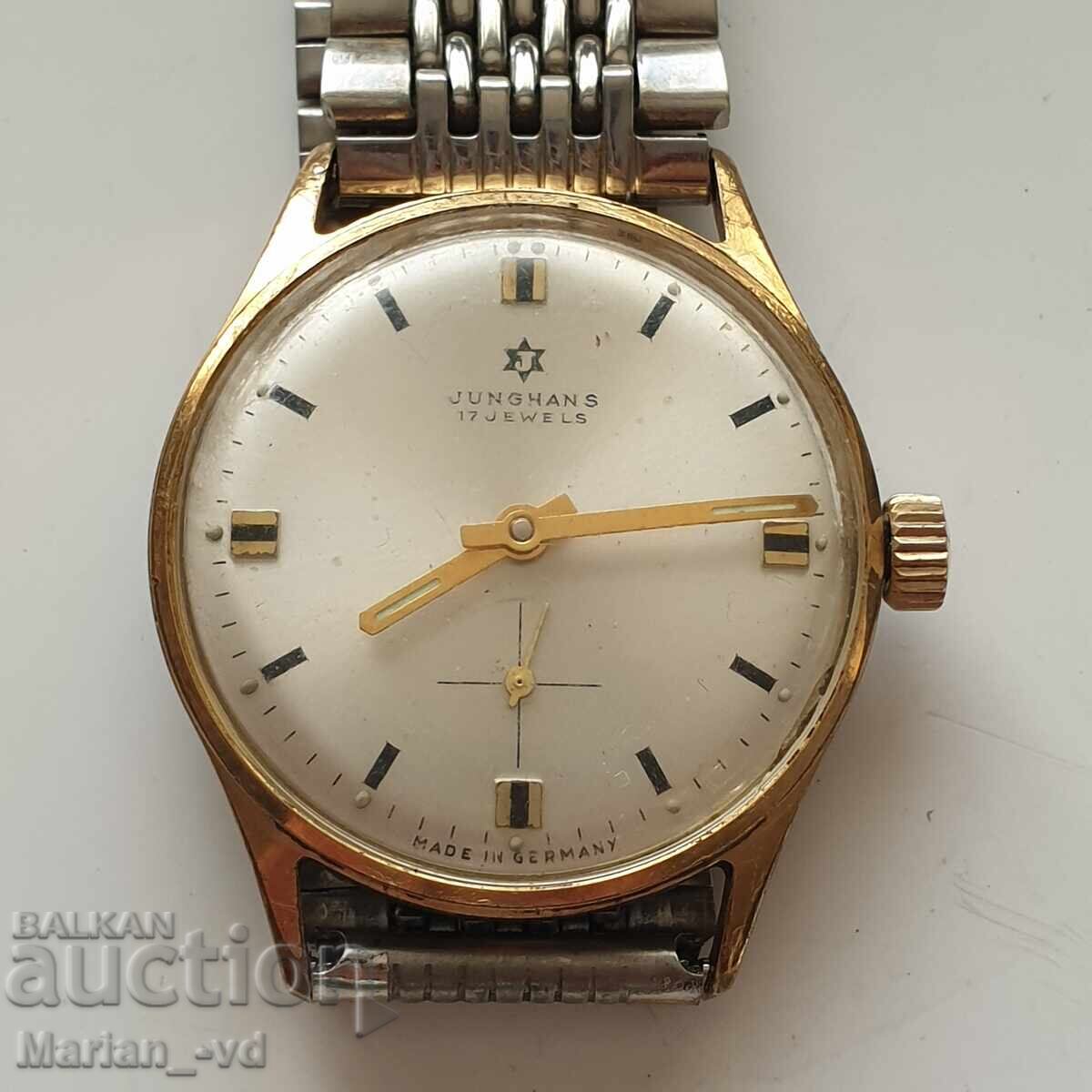 Ανδρικό ρολόι Junghans χειροκίνητο, διαμέτρημα 620.10 - 6 Ανδρικό ρολόι Junghans χειροκίνητο, διαμέτρημα 620.10 - 6