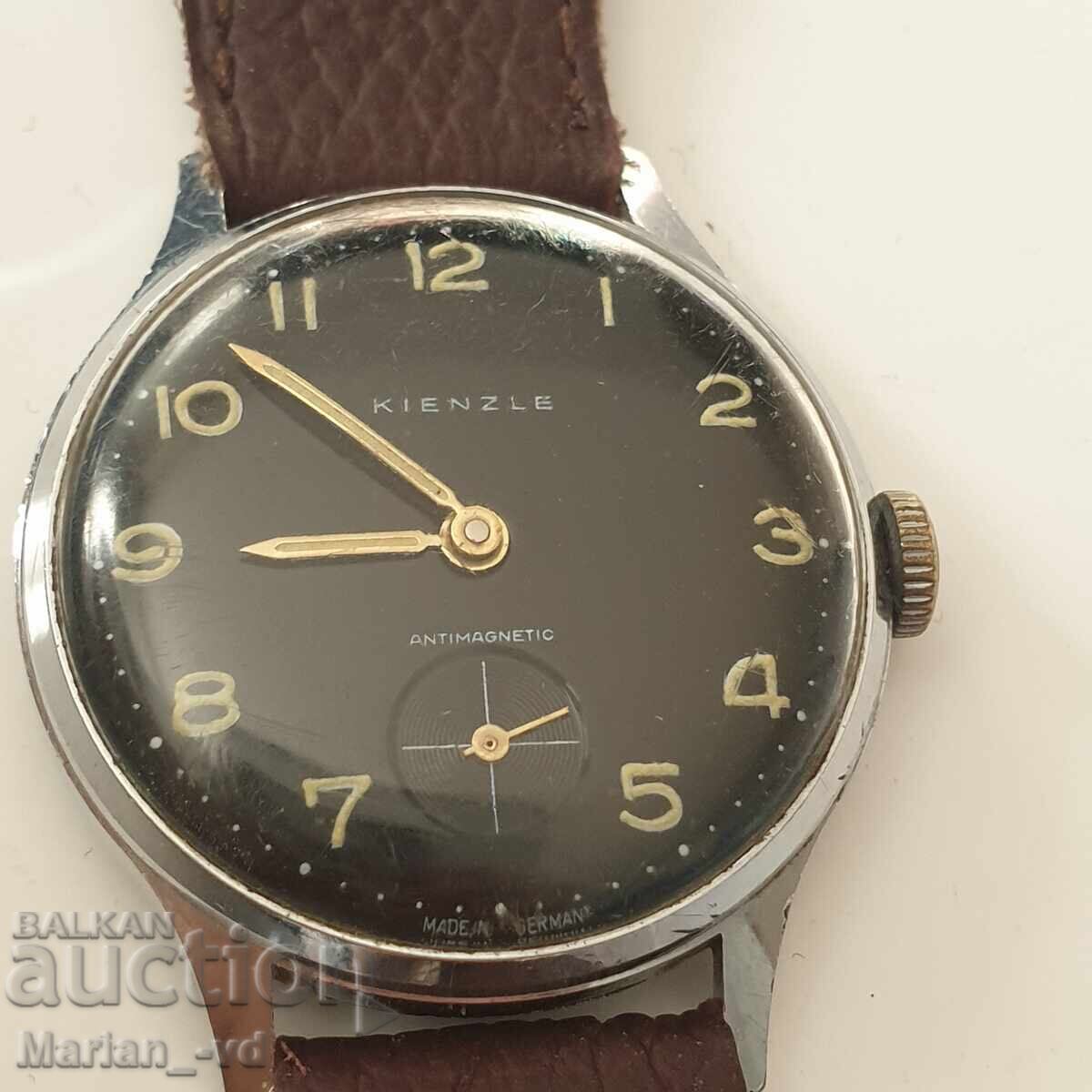 Αντίκα γερμανικό στρατιωτικό χειροποίητο ρολόι KIENZLE με τιμή 100.00 BGN | € 51.13