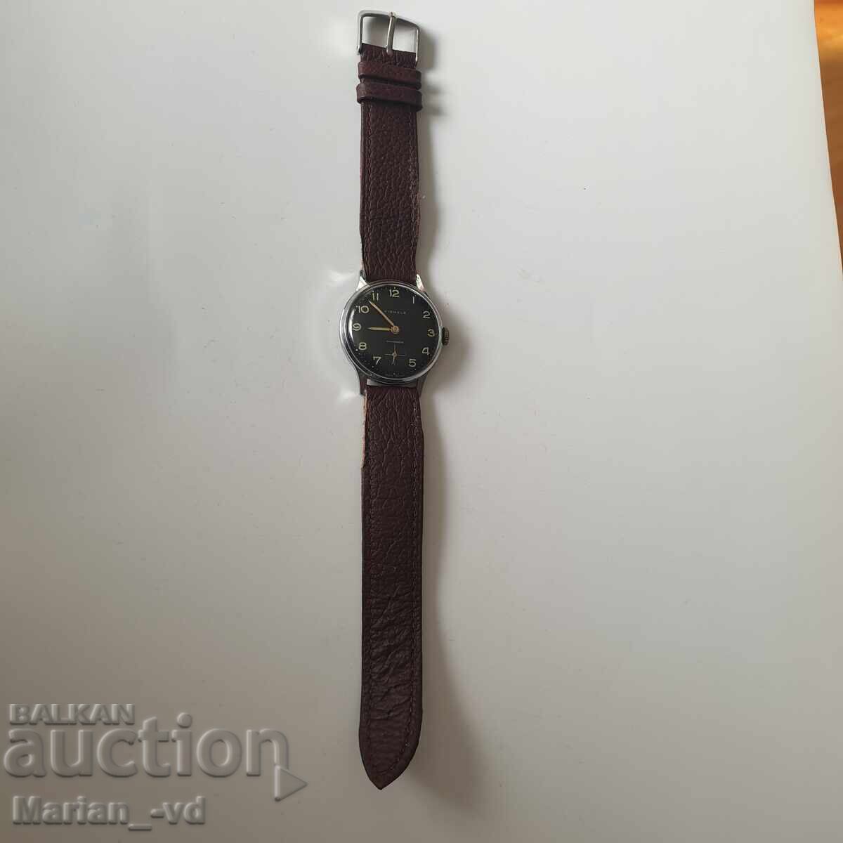 Δημοπρασία Αντίκα γερμανικό στρατιωτικό χειροποίητο ρολόι KIENZLE