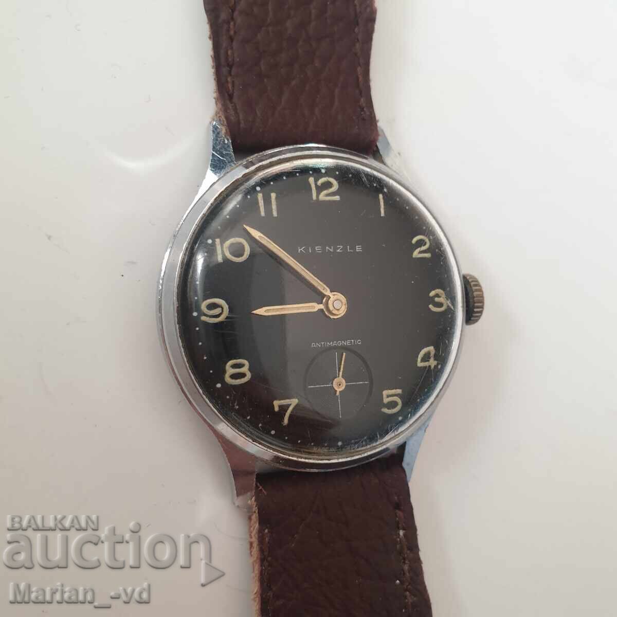 Αντίκα γερμανικό στρατιωτικό χειροποίητο ρολόι KIENZLE