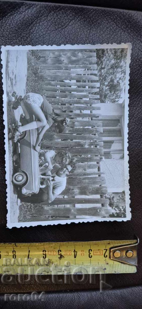 MOSKVICH - SOCIALIST SHEET METAL CAR - FOR CHILDREN - 5