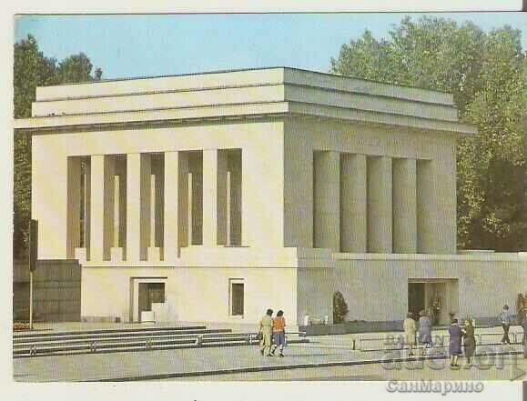 Card Bulgaria Sofia Mausoleul lui G. Dimitrov 2* Card Bulgaria Sofia Mausoleul lui G. Dimitrov 2*