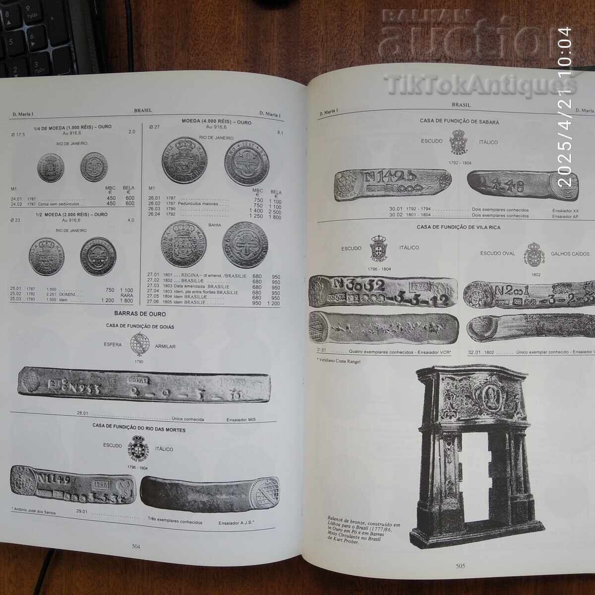 Delivery of Catalogue of the Coins of Portugal Delivery of Catalogue of the Coins of Portugal