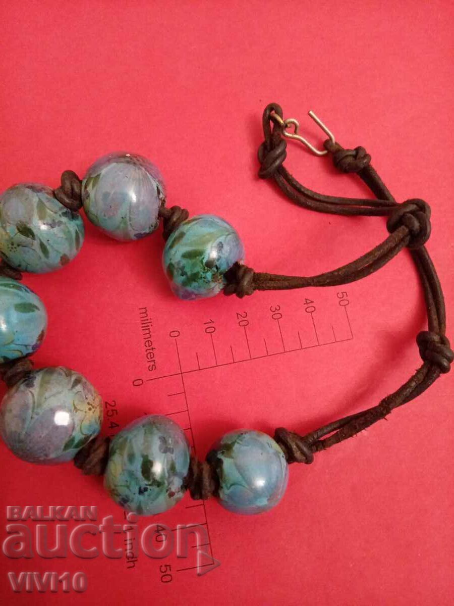 Αρχαίο κολιέ από φυσικές πέτρες με τιμή 80.00 BGN | € 40.90