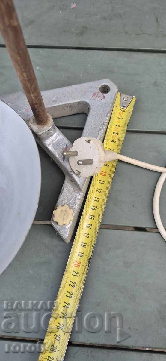 СТАРА СОЦ. НАСТОЛНА ЛАМПА - ИНДУСТРИАЛНА - 5