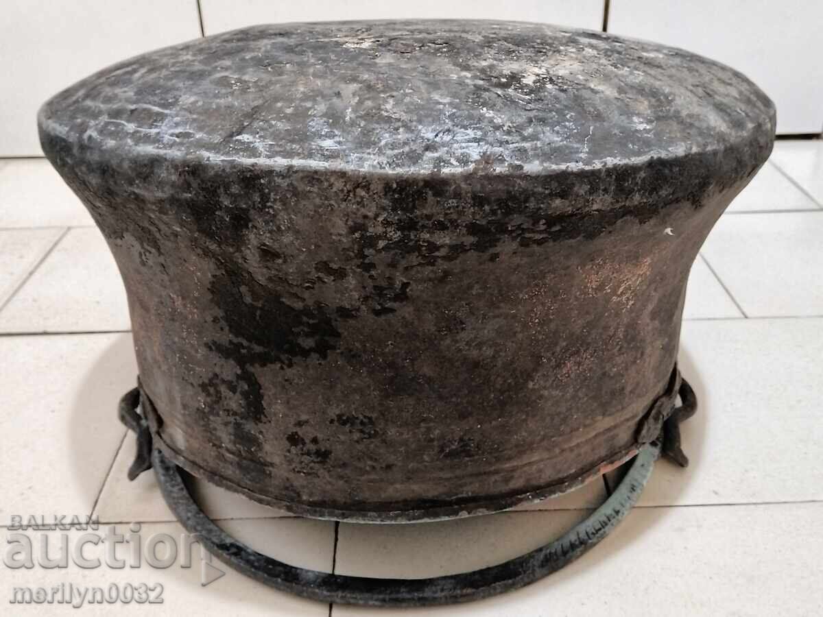 Harania veche, vas de cupru, ceaun mare, cupru, praf - 6 Harania veche, vas de cupru, ceaun mare, cupru, praf - 6