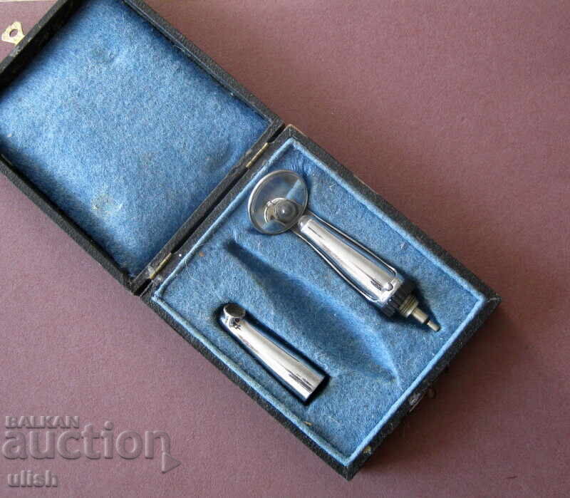 Old electric dental mirror kit box Old electric dental mirror kit box