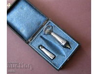 Old electric dental mirror kit box