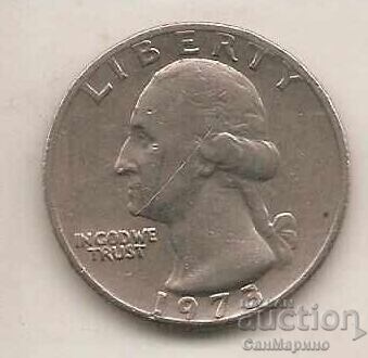 1І4 δολάρια ΗΠΑ 1973* με τιμή 0.40 BGN | € 0.20 1І4 δολάρια ΗΠΑ 1973* με τιμή 0.40 BGN | € 0.20