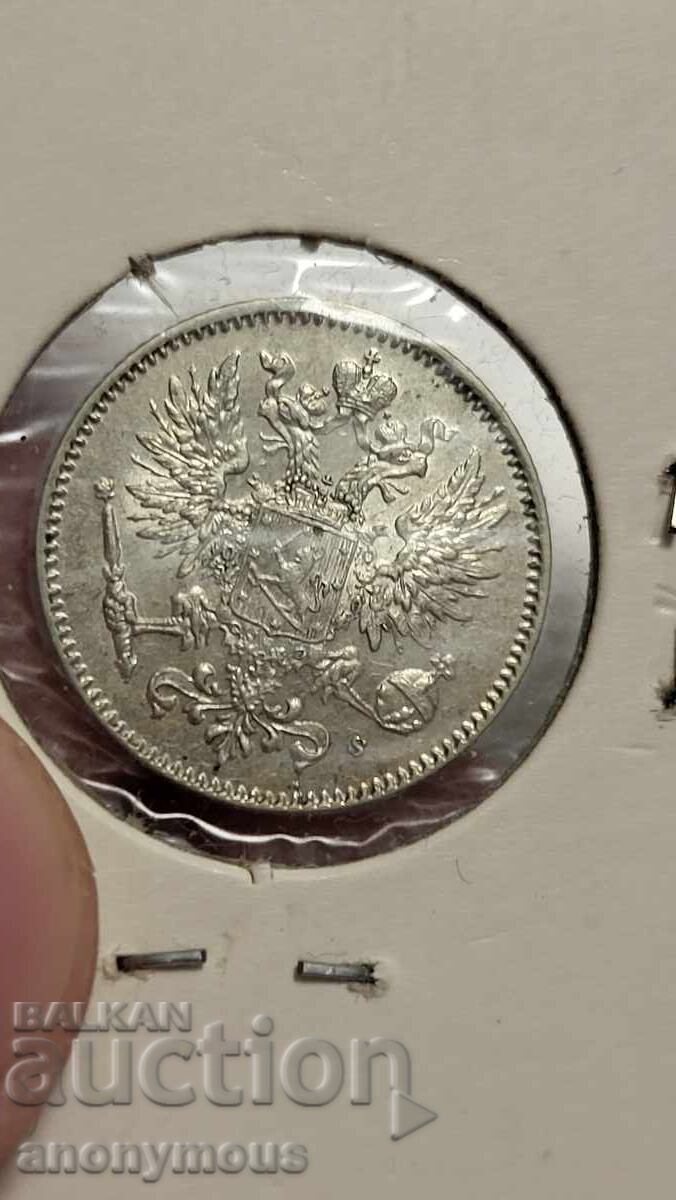 Rusia, Finlanda 50 peni, peni 1916 Nicolae al II-lea cu preț 20.00 BGN | € 10.23