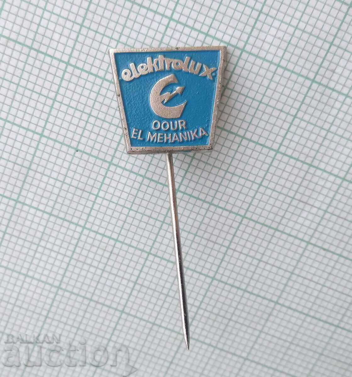 18965 Значка - Електролукс с цена 1.00 лв. | € 0.51