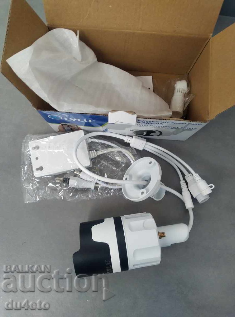 Δημοπρασία Εξωτερική IP, WIFI, IR έξυπνη κάμερα Lylu-801, 5MP, IP65, 5G, αυτ