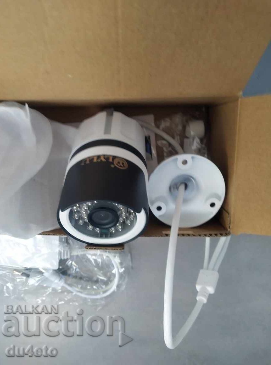 Εξωτερική IP, WIFI, IR έξυπνη κάμερα Lylu-801, 5MP, IP65, 5G, αυτ