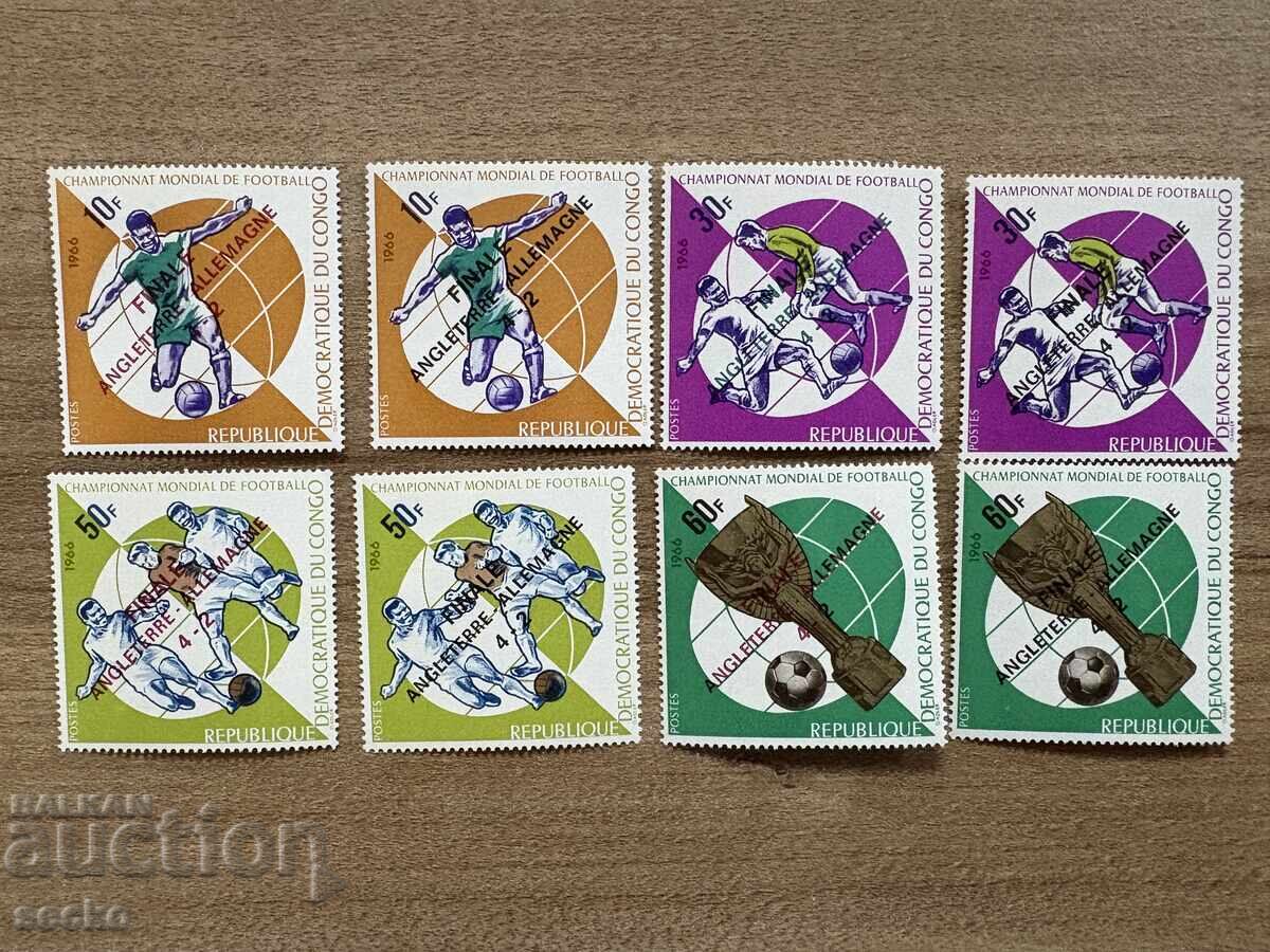 DR Congo - World Cup Football - England (1966) MNH