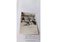 Photo Young woman on the beach 1933