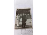 Photo Sofia Man and woman on a walk 1937