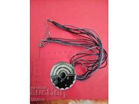 Antique enamel necklace