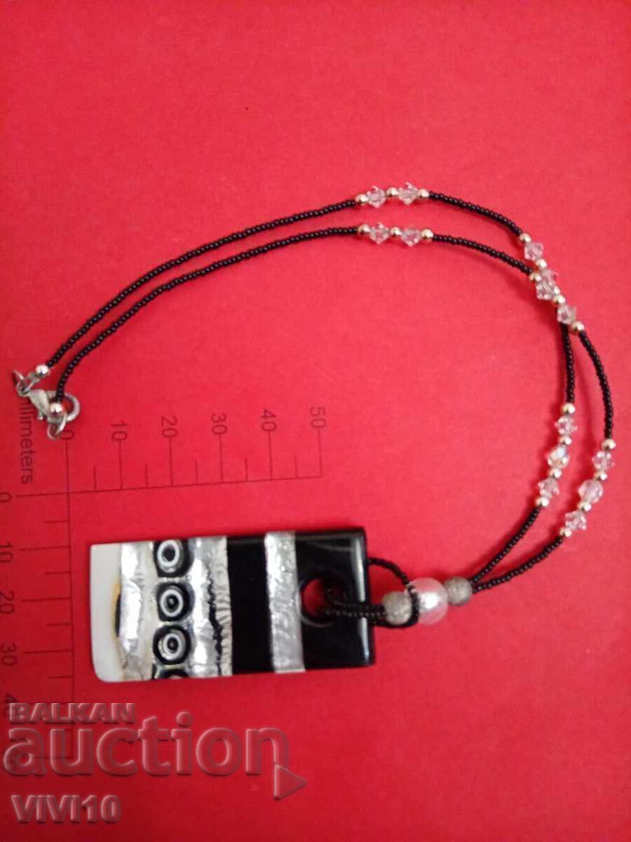 Antique Murano-style necklace