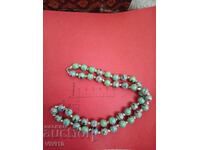 Antique enamel cloisonné necklace