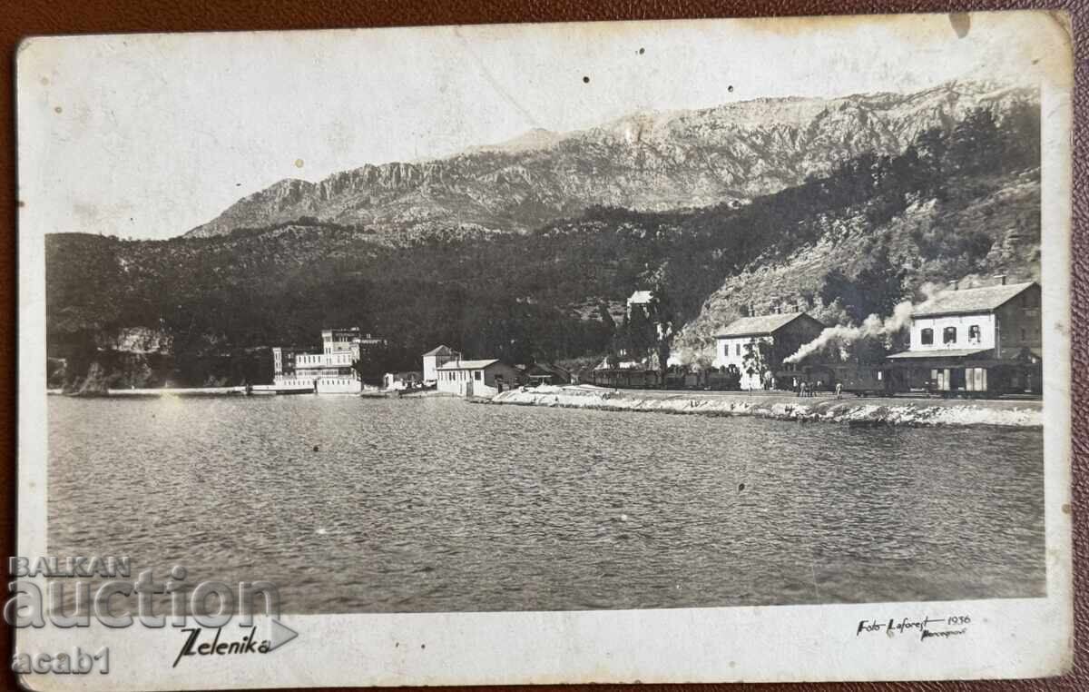 Zelenika view of the train station with the Sarajevo-Mostar narrow-gauge railway Zelenika view of the train station with the Sarajevo-Mostar narrow-gauge railway