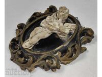 MANY OLD RELIGIOUS PANEL WALL ANGEL ANGEL CHERUB