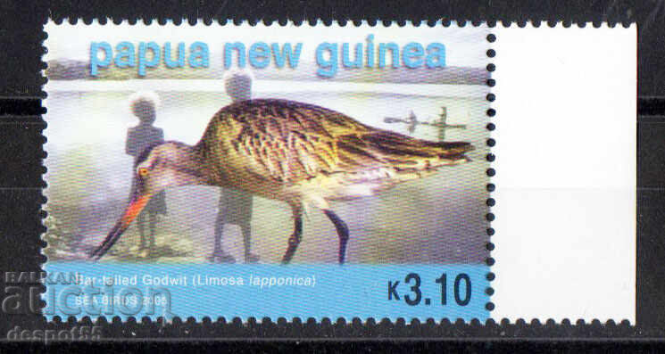2005. Papua Noua Guinee. Păsări de coastă - Limosa Iapponica