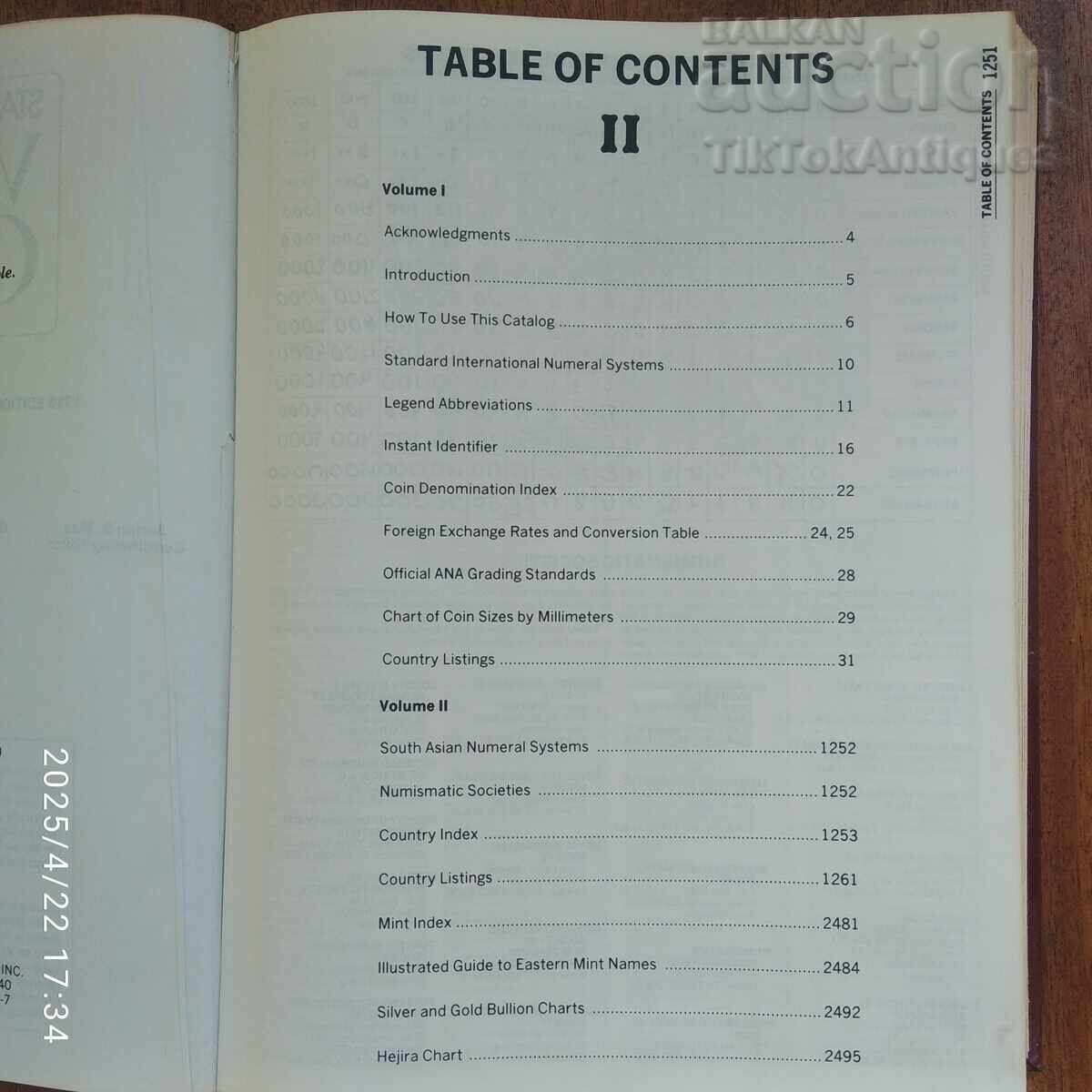 Auction World Coins Standard Catalog, Second Part Asia Auction World Coins Standard Catalog, Second Part Asia