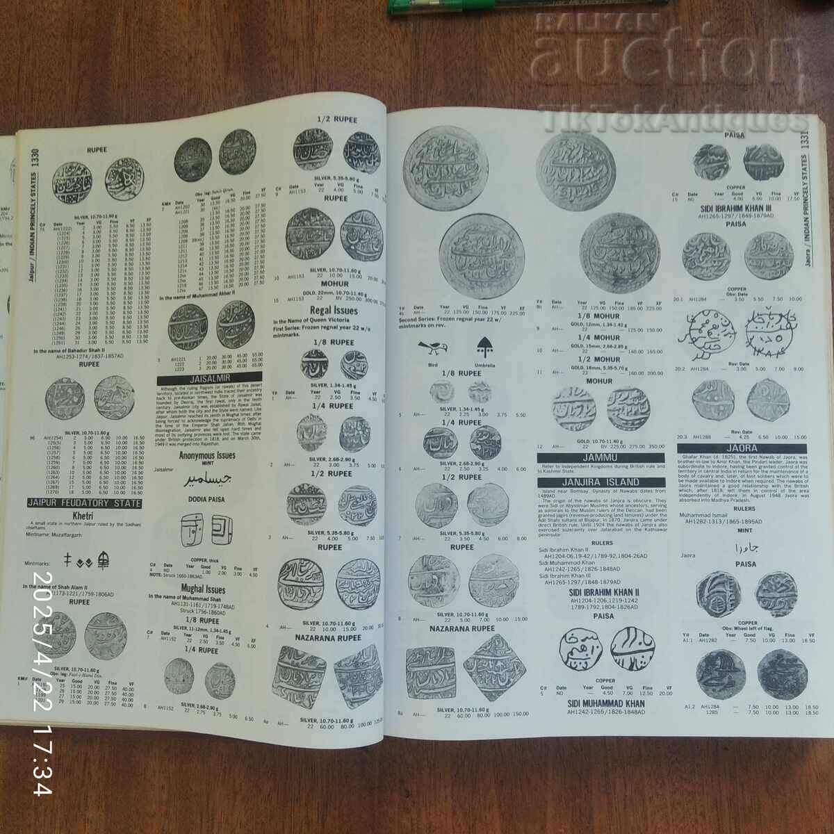 Delivery of World Coins Standard Catalog, Second Part Asia Delivery of World Coins Standard Catalog, Second Part Asia